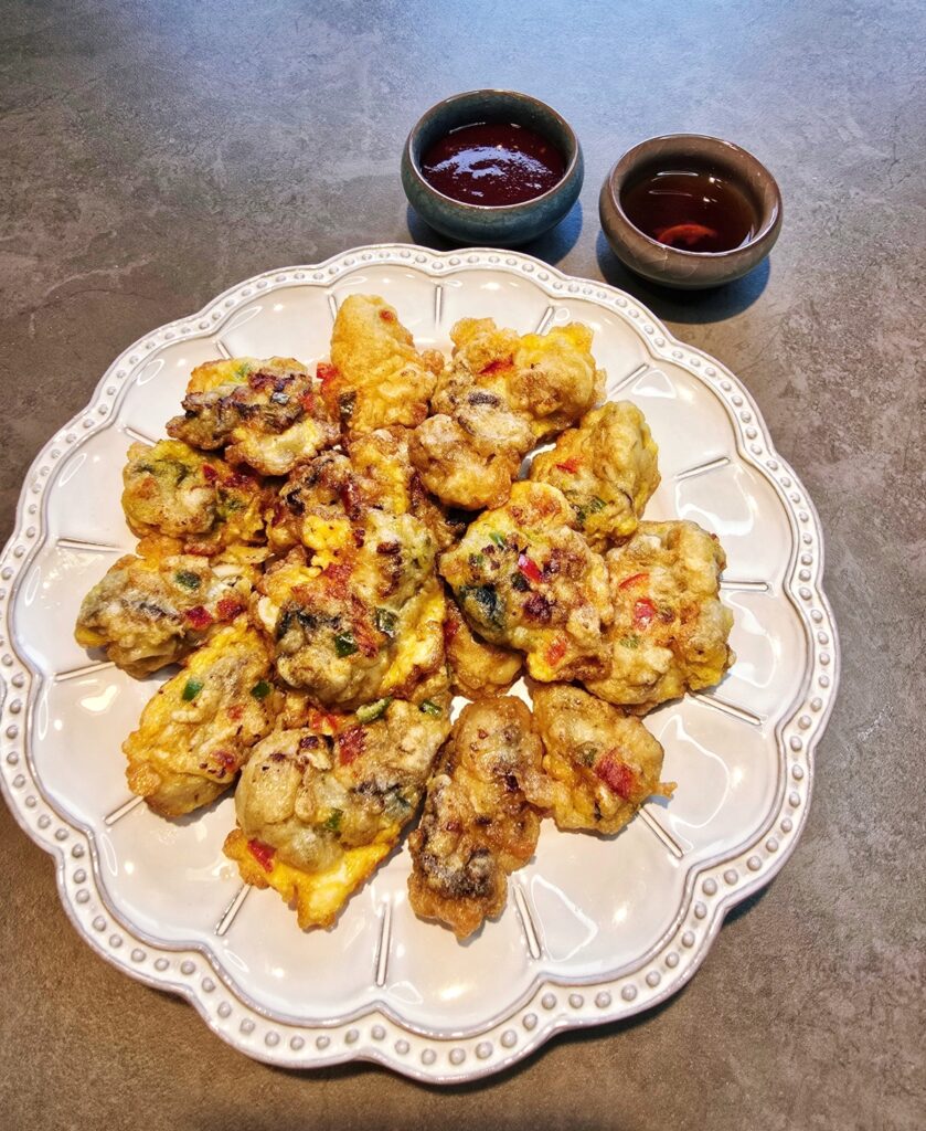 굴전 만들기 레시피 만드는법 굴세척법 겨울 제철 요리 | 한끼공작소 1 4 | 한끼공작소