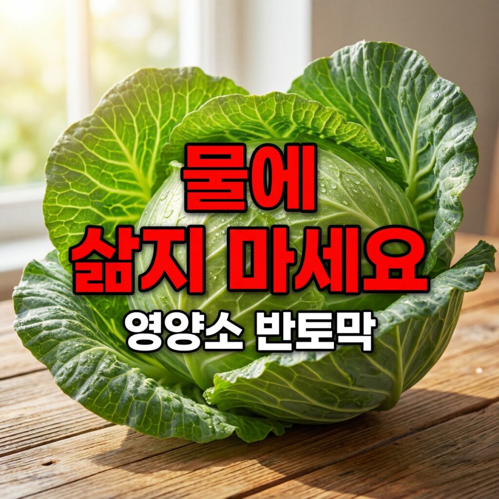 양배추 찌는법 시간, 전자레인지 3분 vs 찜기 8분 (식감 비교) | 한끼공작소 1 6 | 한끼공작소