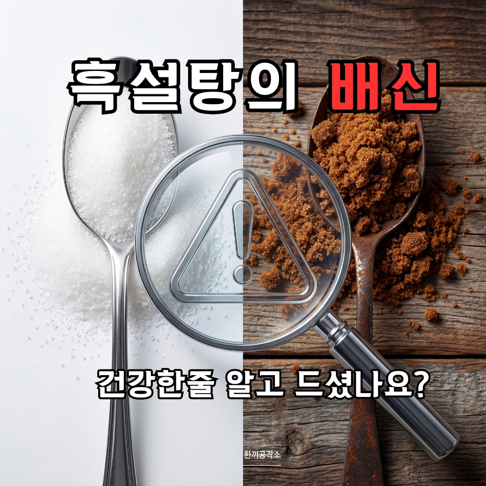 흑설탕이 더 건강하다? 저도 이거 알고 배신감 느꼈잖아요 ㅠㅠ (설탕 종류 총정리) | 한끼공작소 1 9 | 한끼공작소