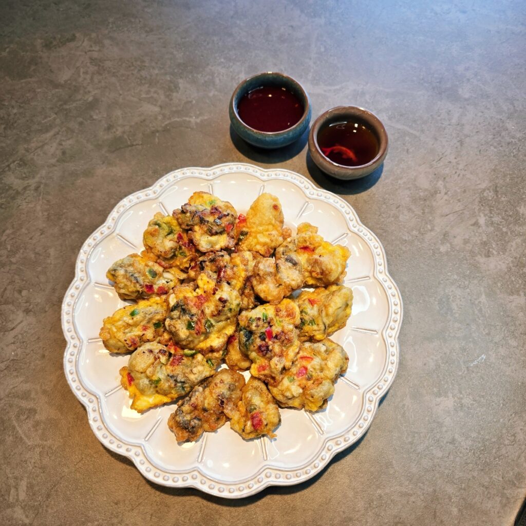 굴전 만들기 레시피 만드는법 굴세척법 겨울 제철 요리 | 한끼공작소 11 3 | 한끼공작소