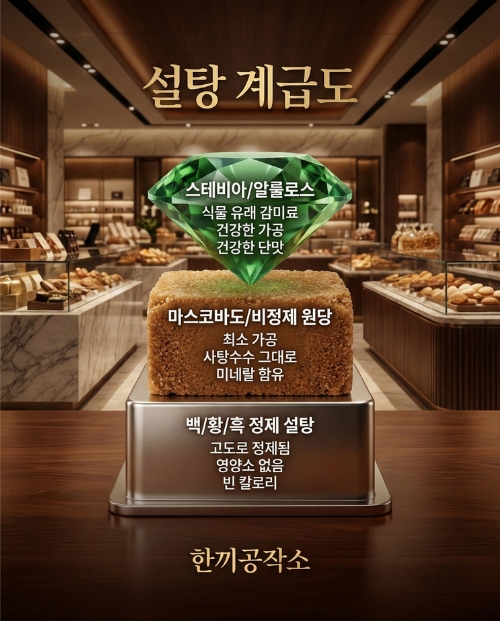 흑설탕이 더 건강하다? 저도 이거 알고 배신감 느꼈잖아요 ㅠㅠ (설탕 종류 총정리) | 한끼공작소 2 9 | 한끼공작소