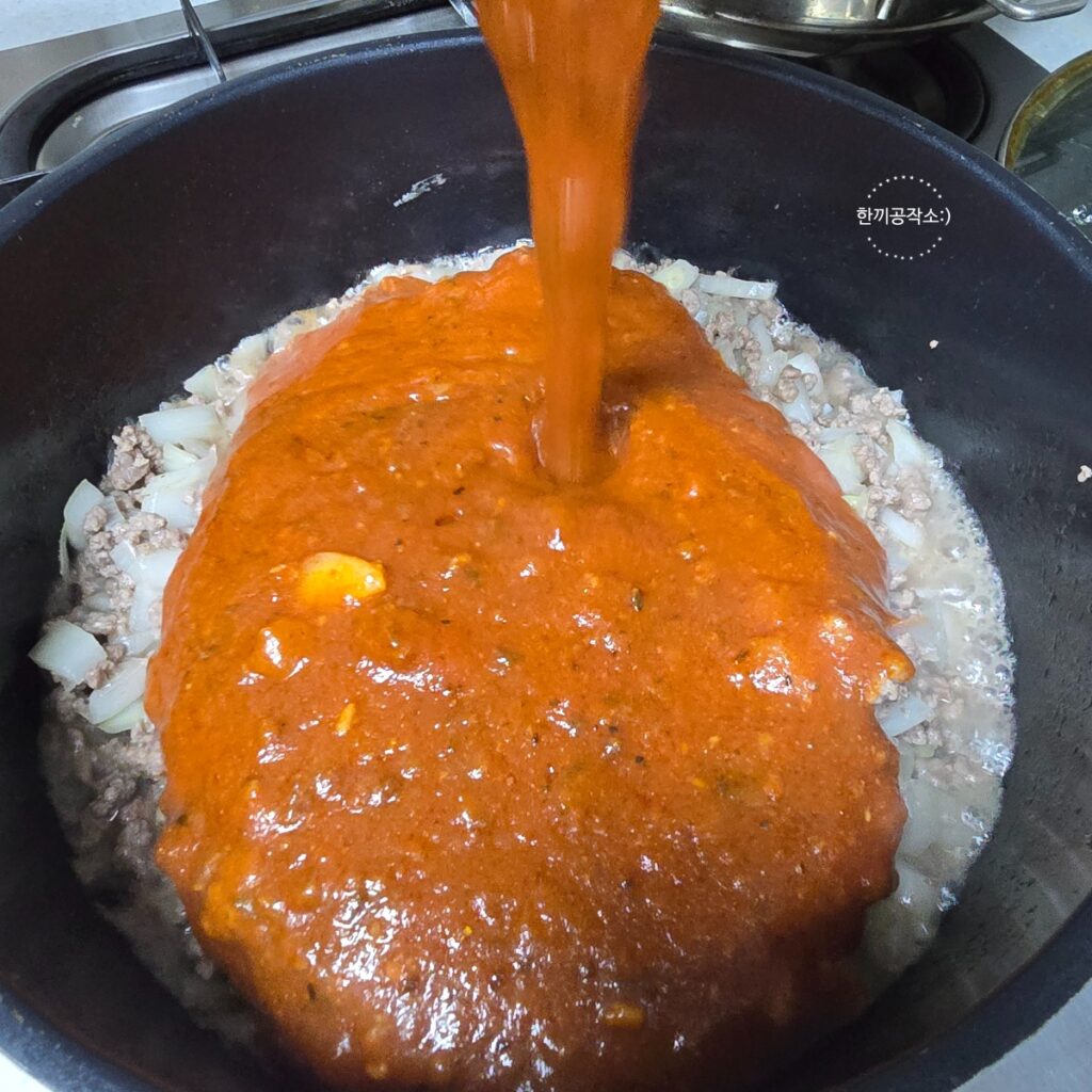 연말 크리스마스 홈파티 4코스 메뉴 동선: 스파게티·리스샐러드·스테이크·감바스 | 한끼공작소 5 10 | 한끼공작소