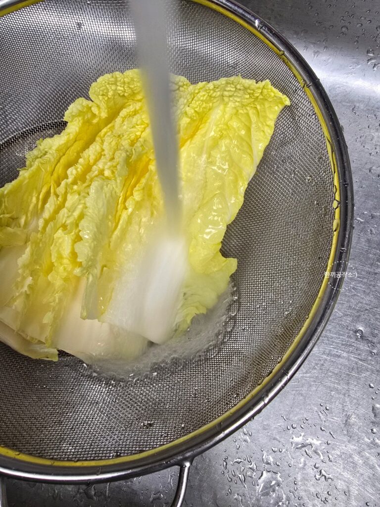 알배기 배추된장국 레시피, 육수없이 끓이는법 (10분 컷) | 한끼공작소 6 7 | 한끼공작소