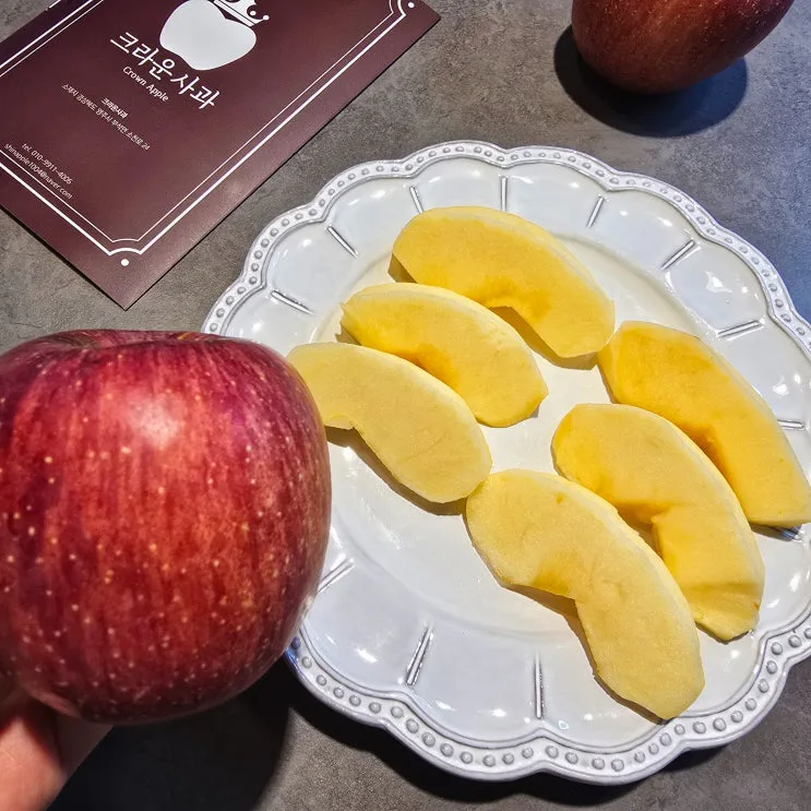 영주 사과 추천! 꿀 뚝뚝 크라운사과 못난이 부사 5kg, 진짜 맛있는사과 인정 🍎