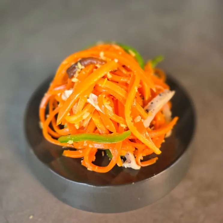 흑백요리사 '당근잡채' 직접 해봄🥕 (셰프님.. 이거 왜 탈락이에요? 존맛인데)
