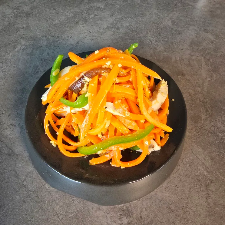 흑백요리사 '당근잡채' 직접 해봄🥕 (셰프님.. 이거 왜 탈락이에요? 존맛인데)
