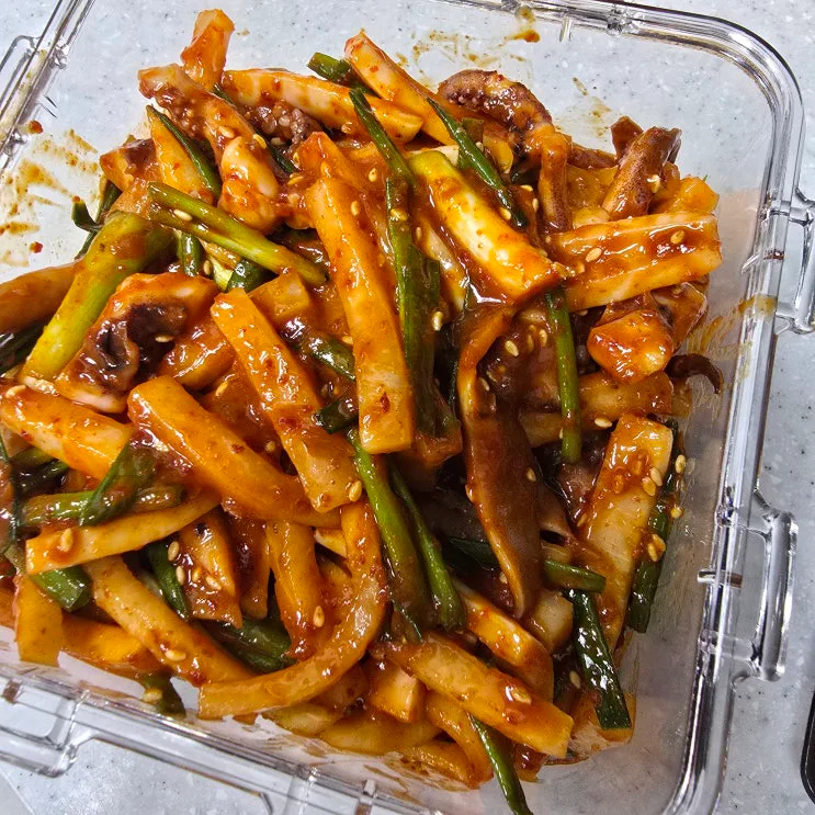 류수영 오징어초무침
