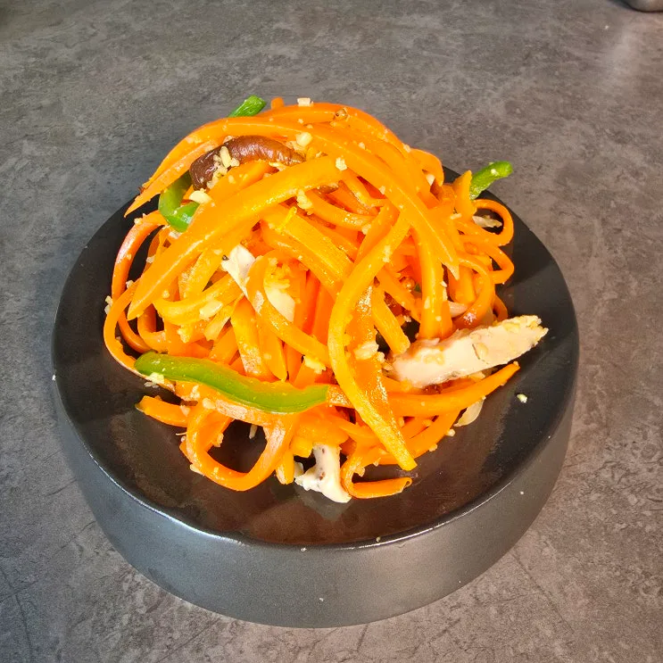 흑백요리사 '당근잡채' 직접 해봄🥕 (셰프님.. 이거 왜 탈락이에요? 존맛인데)