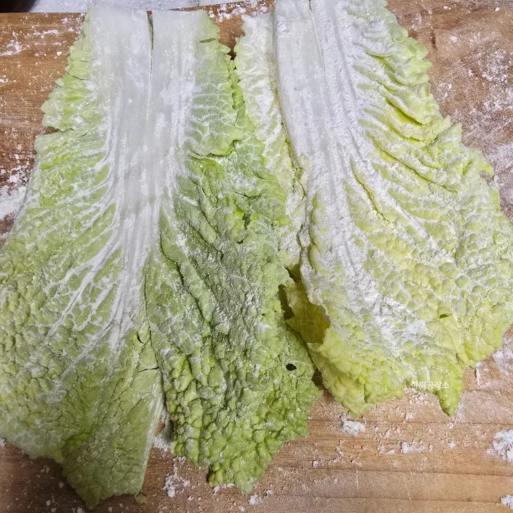 배추전 만들기, 반죽에 '이것' 한 스푼넣는 전집 이모님 레시피