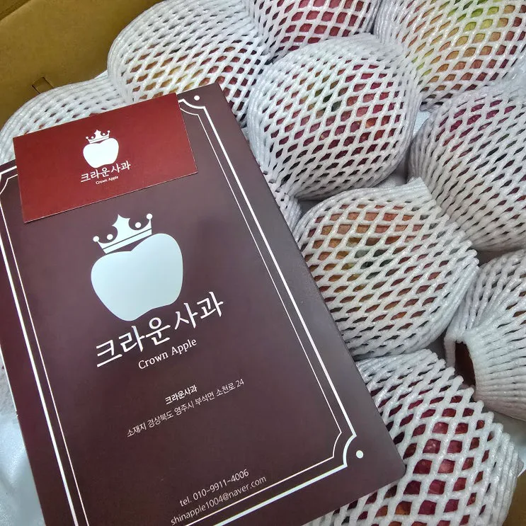 영주 사과 추천! 꿀 뚝뚝 크라운사과 못난이 부사 5kg, 진짜 맛있는사과 인정 🍎