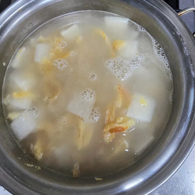 속 시원한 북어국 끓이는법 뽀얀 국물 황태국 레시피 (아침국 추천)