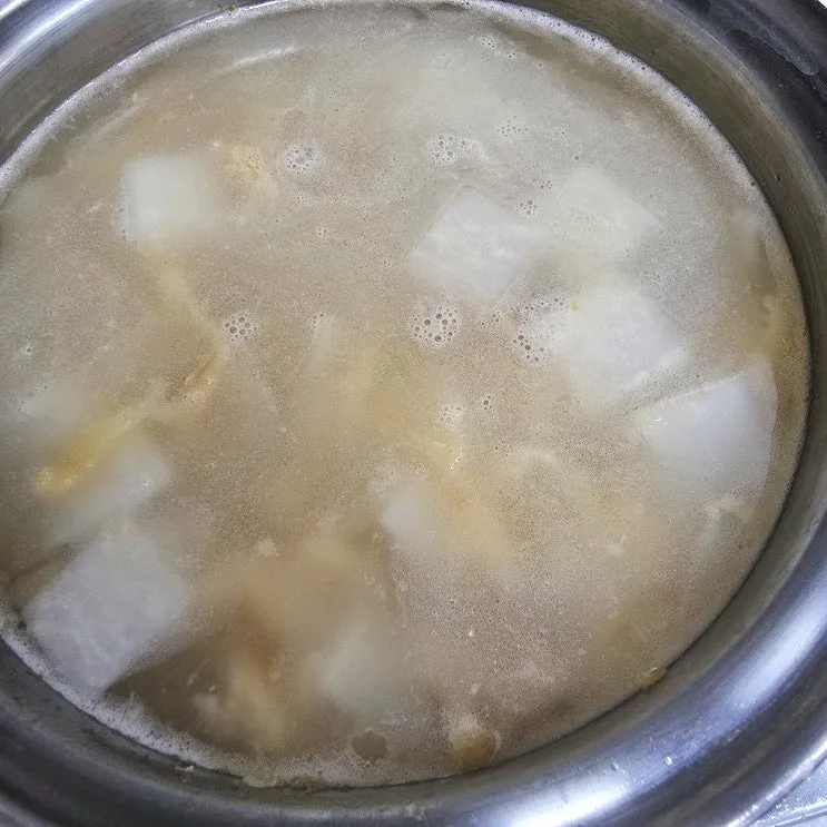 속 시원한 북어국 끓이는법 뽀얀 국물 황태국 레시피 (아침국 추천)
