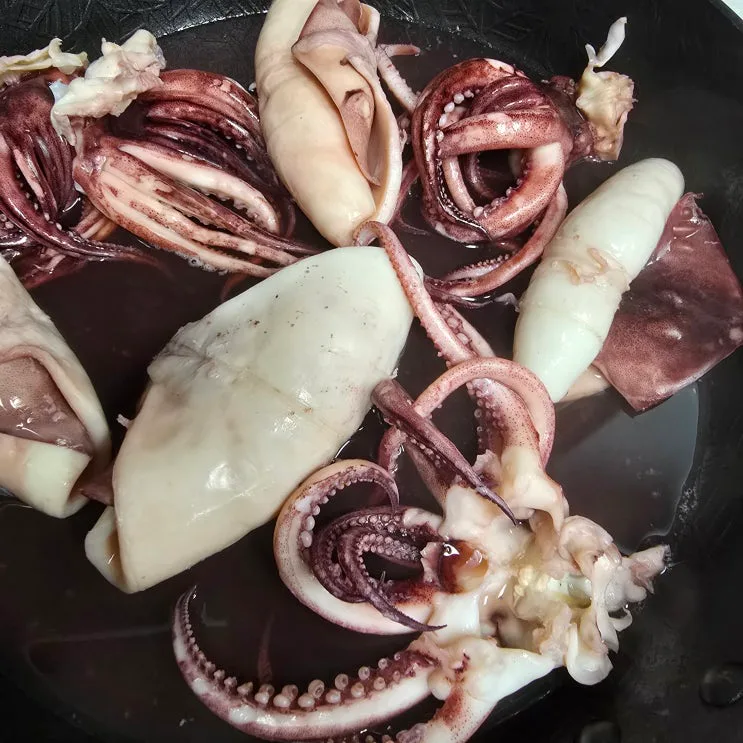 류수영 오징어초무침