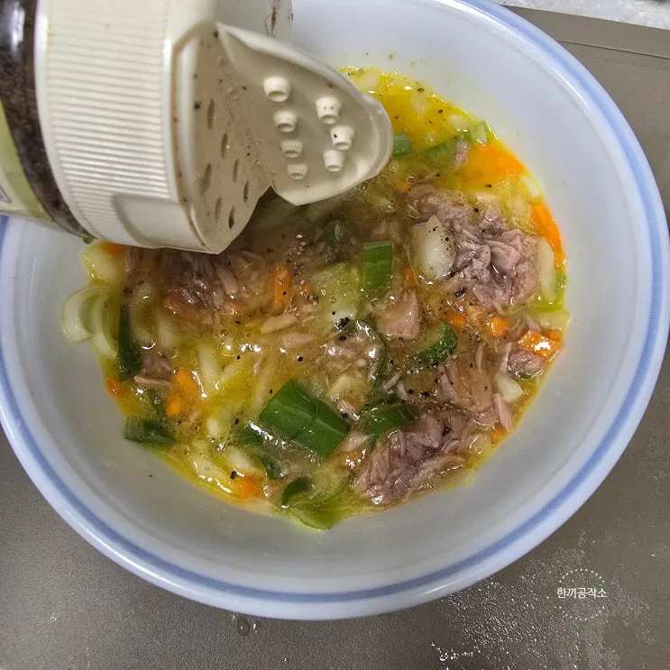 참치전 만드는법, 밀가루 없이 계란으로만 바삭하게! (초간단 냉장고 파먹기)