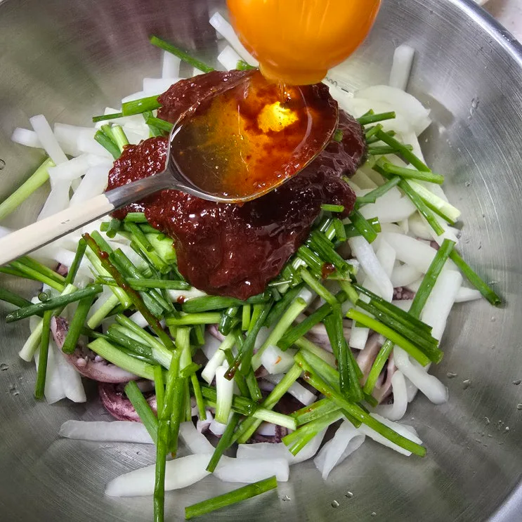류수영 오징어초무침