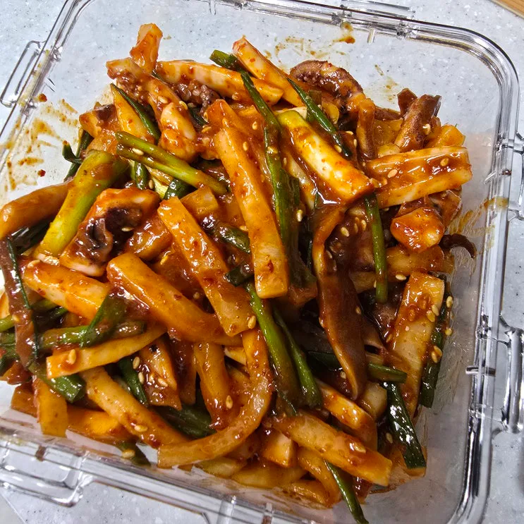 류수영 오징어초무침