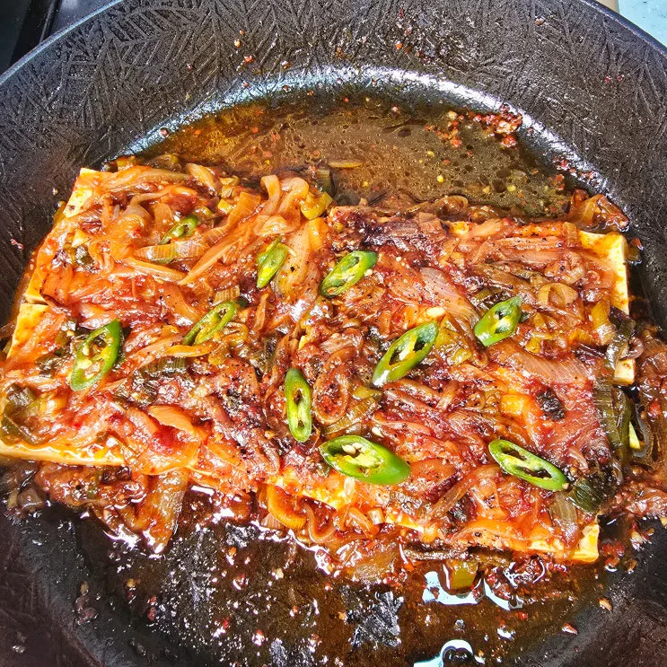 두부조림 레시피 류수영 양념장, 만들어보니 와.. 이건 진짜 역대급 밥도둑이네요