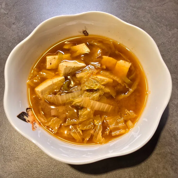 배추된장국 레시피 알배추 요리 쌀뜨물로 깊은 맛내는 황금 비율