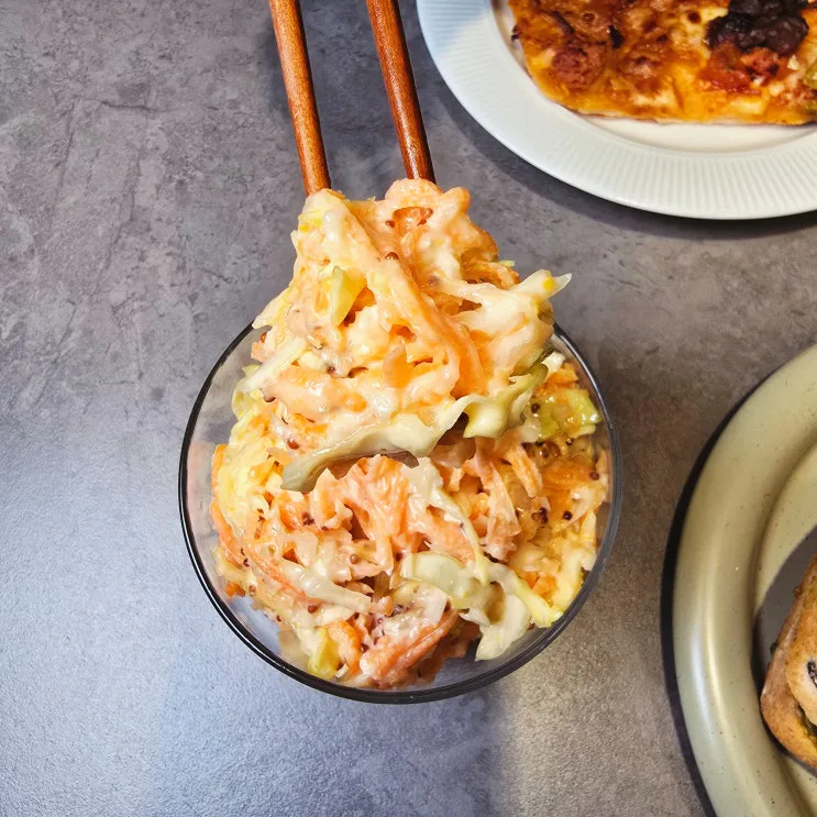 코울슬로 만들기, KFC보다 맛있어서 깜놀! 정호영 레시피의 한 끗 차이