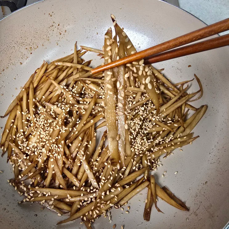 우엉조림레시피 쫀득하게 만드는법 선재스님 비법으로 성공했어요