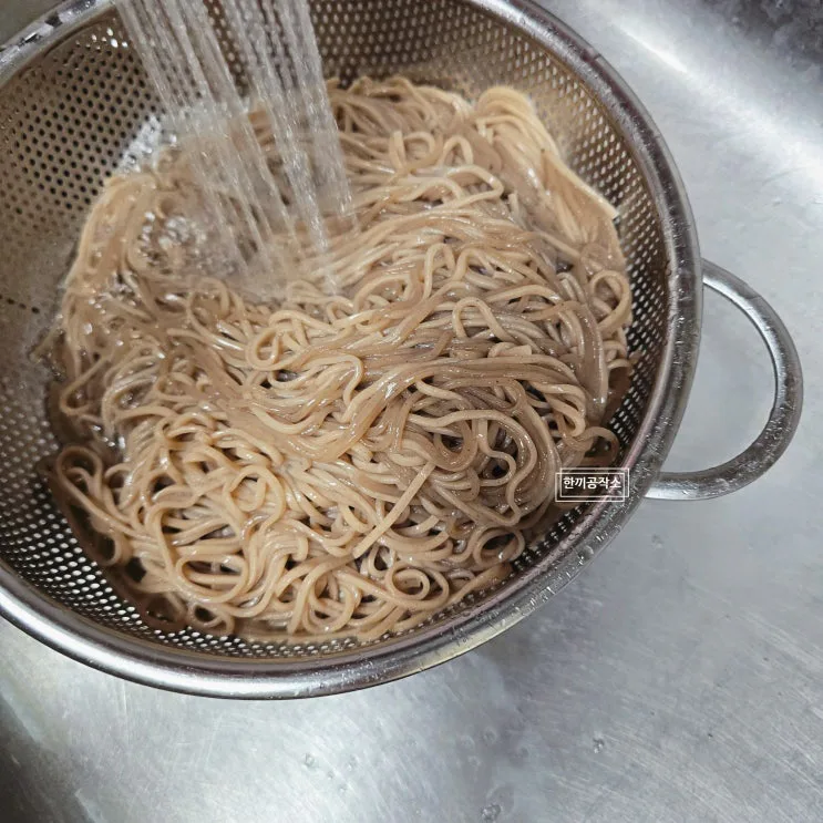 들기름막국수 레시피 3:2:1 비율, 다이어트식단