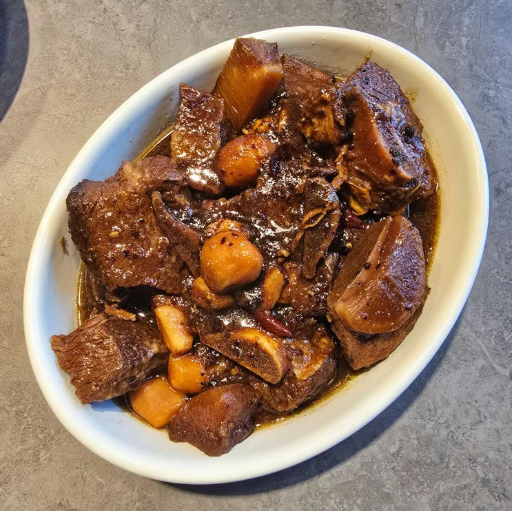 최화정 소갈비찜 직접 해보니... 재벌가 비법 '대추고'와 '이것' 하나로 맛이 달라지네요