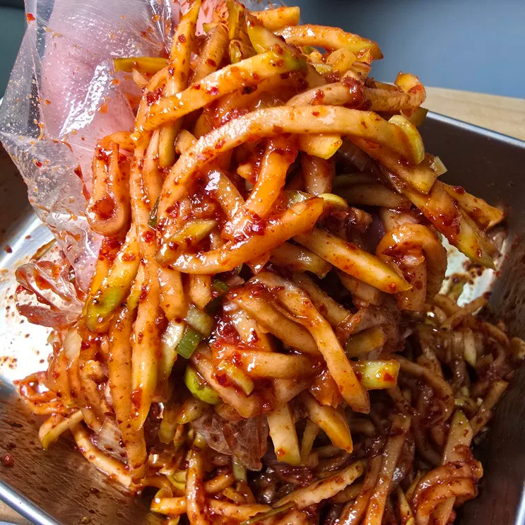 무생채 만드는법 황금레시피 10분완성 양념비율