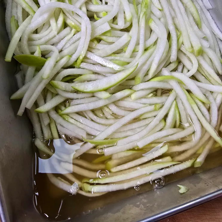 무생채 만드는법 황금레시피 10분완성 양념비율