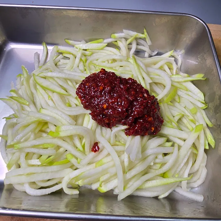 무생채 만드는법 황금레시피 10분완성 양념비율