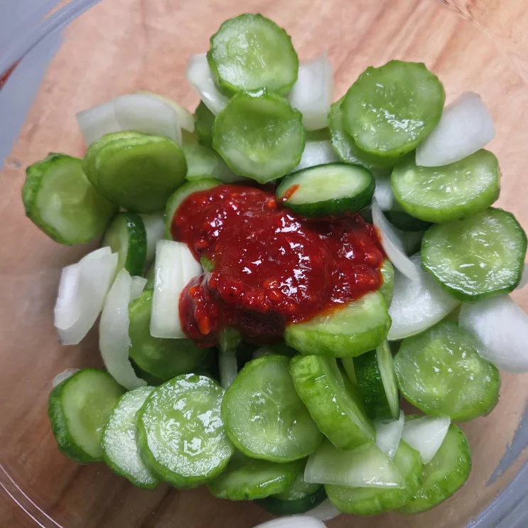 오이무침 황금 레시피 "밥도둑 양념비율"