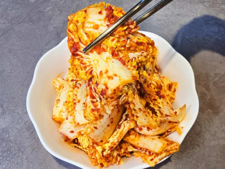 알배추 겉절이 알배기배추 레시피, 5분 완성 양념비율