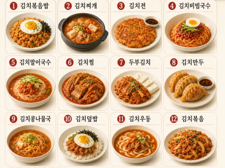 김치 애매하게 남았을 때 만드는 메뉴 15가지 (신김치도 살리는)