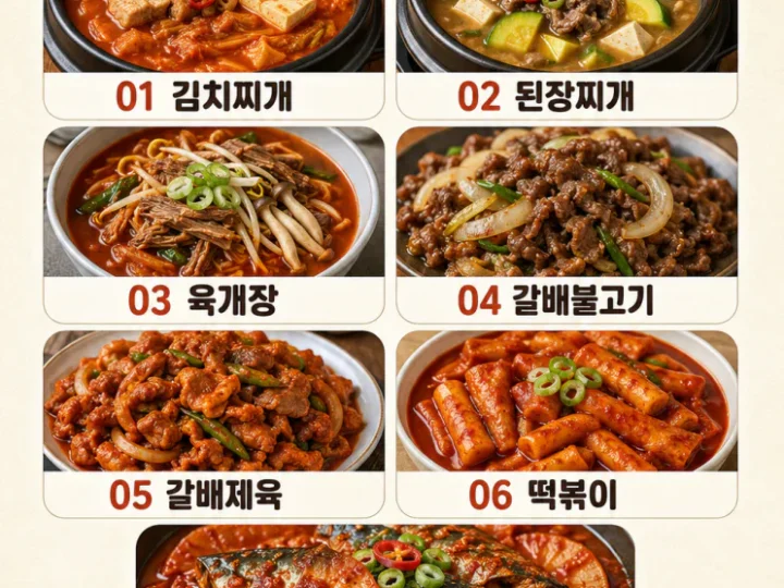 류수영 평생레시피 7가지 — 집밥이 확 쉬워져요