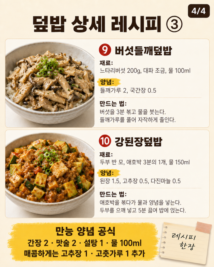 10 dishes that are not served in the dinner, one bowl of rice