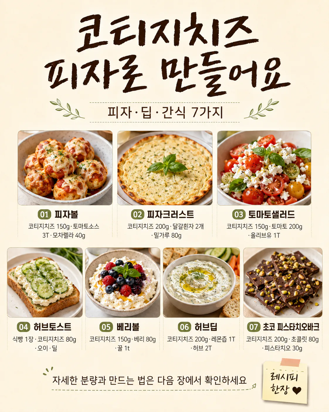 요즘 핫한 코티지치즈, 그냥 떠먹지 마세요 — 피자·샐러드·간식 7가지