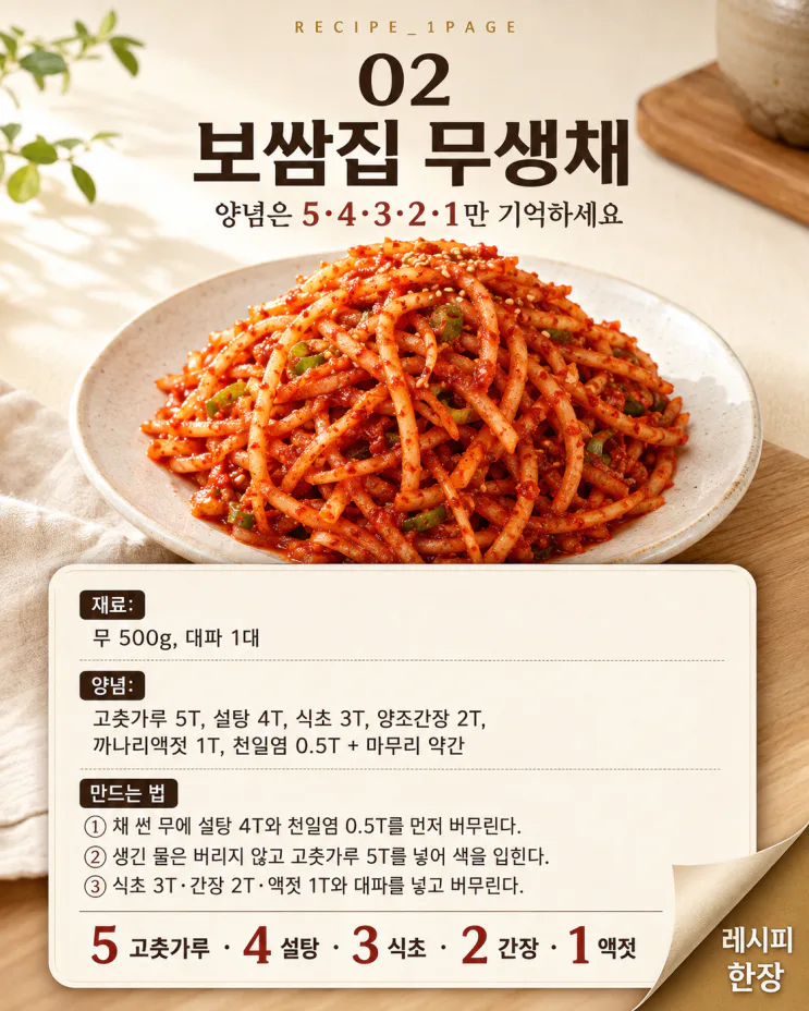 레시피 누적 3억뷰 류수영, 밥도둑 반찬 9가지