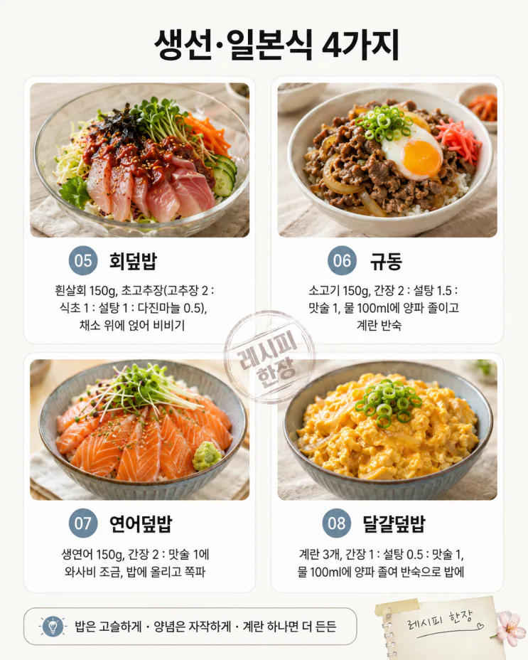 반찬 없고 밥만 있다면 — 하나 볶아 올리는 덮밥 12가지