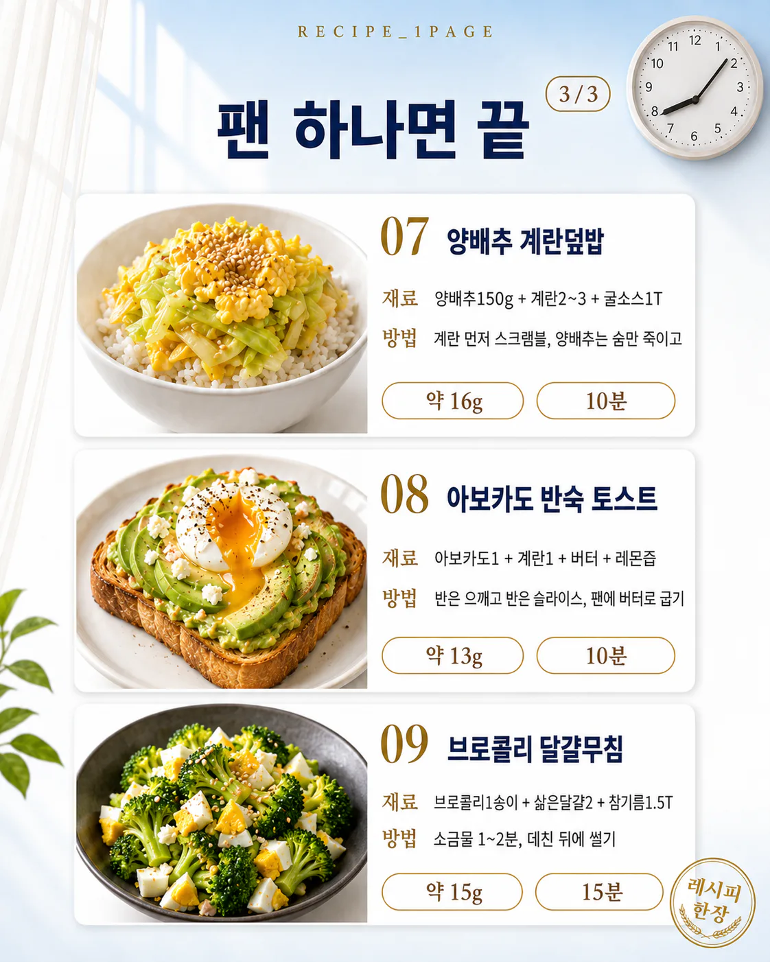 "나만 몰랐나" 요즘 다들 챙긴다는 아침식사 9가지 (아침 메뉴 추천)