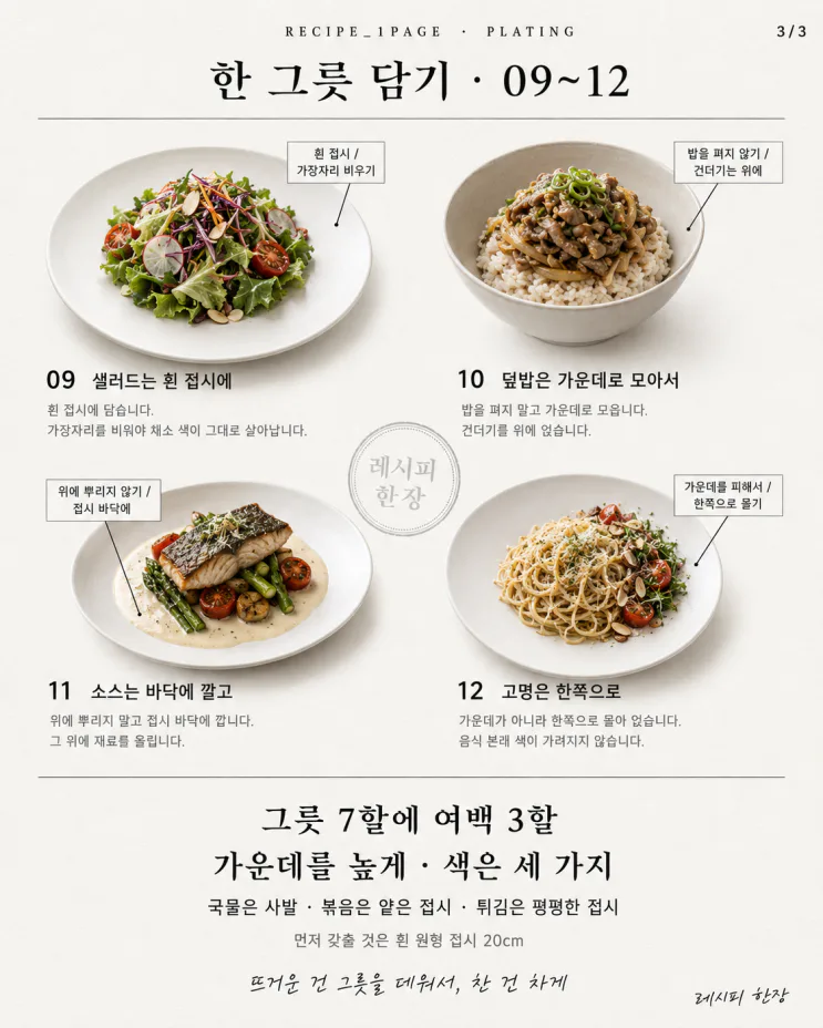 밥상이 근사해지는 한 그릇 담기 12가지