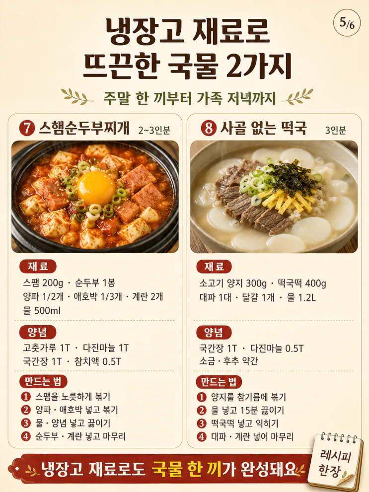 장보기 부담 줄이는 류수영 가성비 9가지 레시피— 만원으로 온 식구 저녁