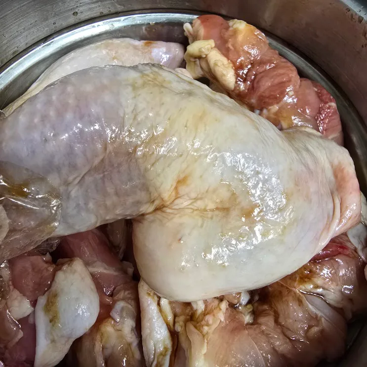 더워서 국 못 끓이는 말복, 국물없이 끝내는 이북식 찜닭 레시피