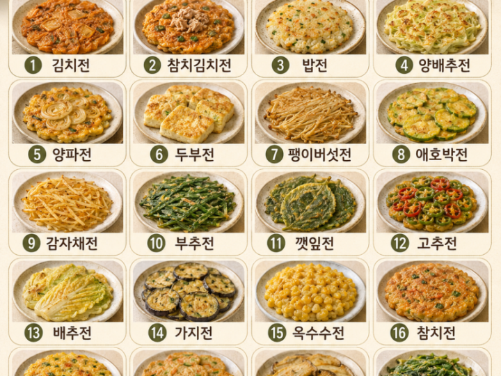 남은 재료 전부 전으로 — 냉장고 털어 만드는 냉파 부침개 20