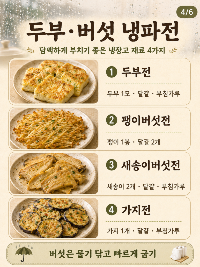 남은 재료 전부 전으로 — 냉장고 털어 만드는 냉파 부침개 20