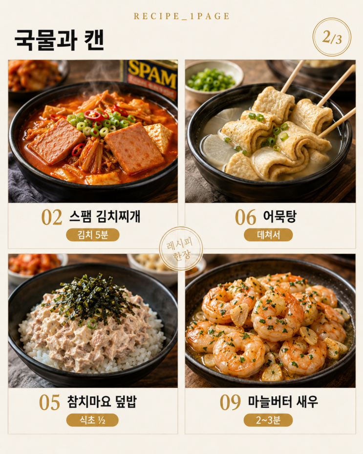 퇴근하고 옷만 갈아입고 나오면 — 배달 안 부러운 15분 저녁 12가지