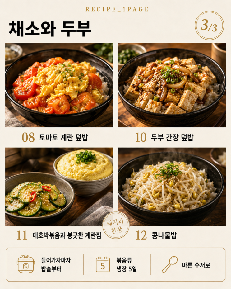 퇴근하고 옷만 갈아입고 나오면 — 배달 안 부러운 15분 저녁 12가지