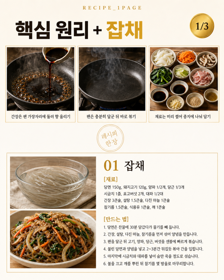 웍 없이도 되는 이연복 셰프 중식 7가지 — 중식당 안 가도 돼요