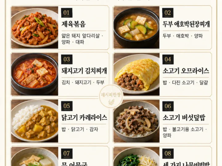 8 menu of homemade rice house for days when you are burdened by the cost of eating out