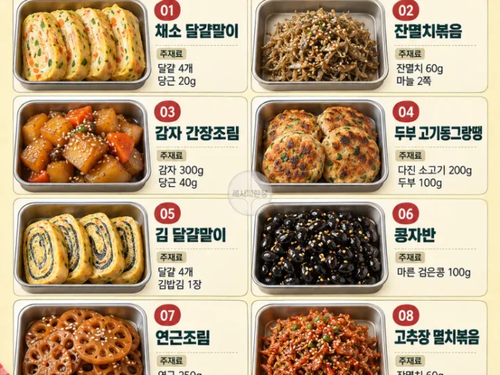 The taste you were looking for when you opened the lunchbox lid - 8 side dishes that are like the memory of the rice thief