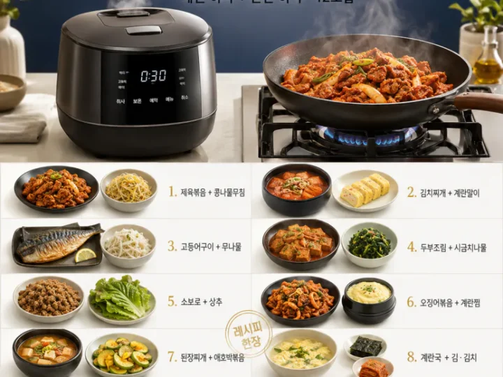 Just press the rice cooker - 12 dinner dishes that end in between