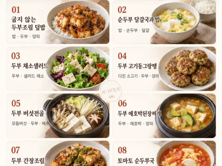If you bought one piece of tofu, instead of frying it, try 8 tofu dishes.